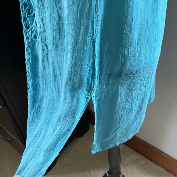 Like New Turquoise Tunic By Johnny Was - Picture 3 of 5